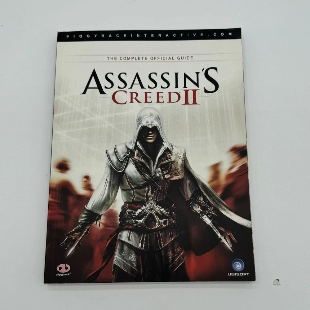 Assassins Creed II Complete Official Guide Piggyback Ubisoft Map‎ Included